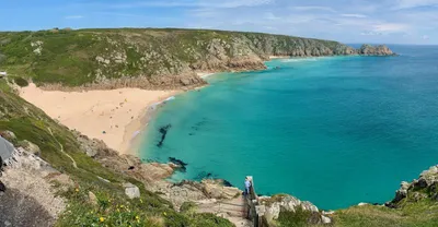 Porthcurno Beach Cornwall 800x416