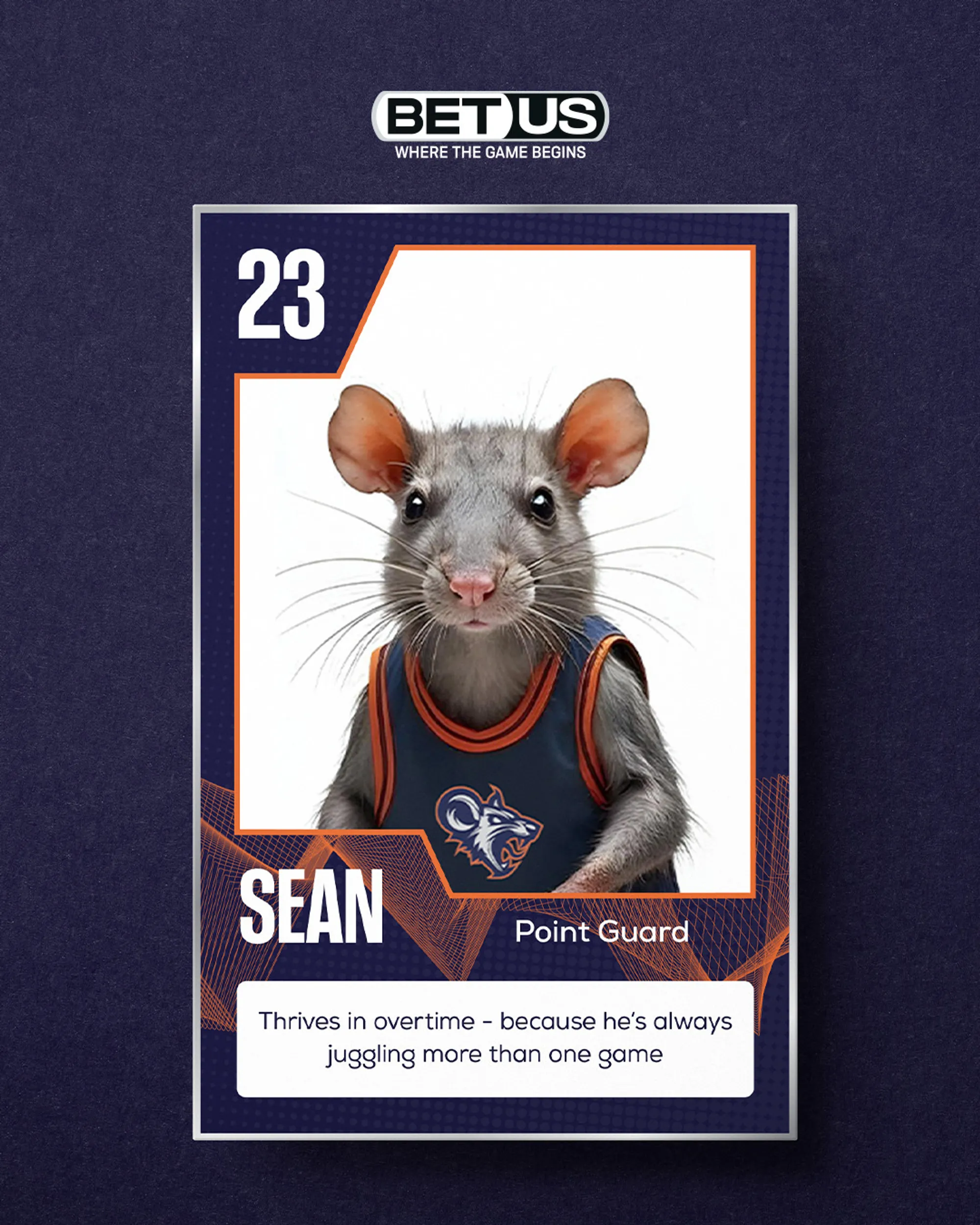 Betus rat roster player card 23